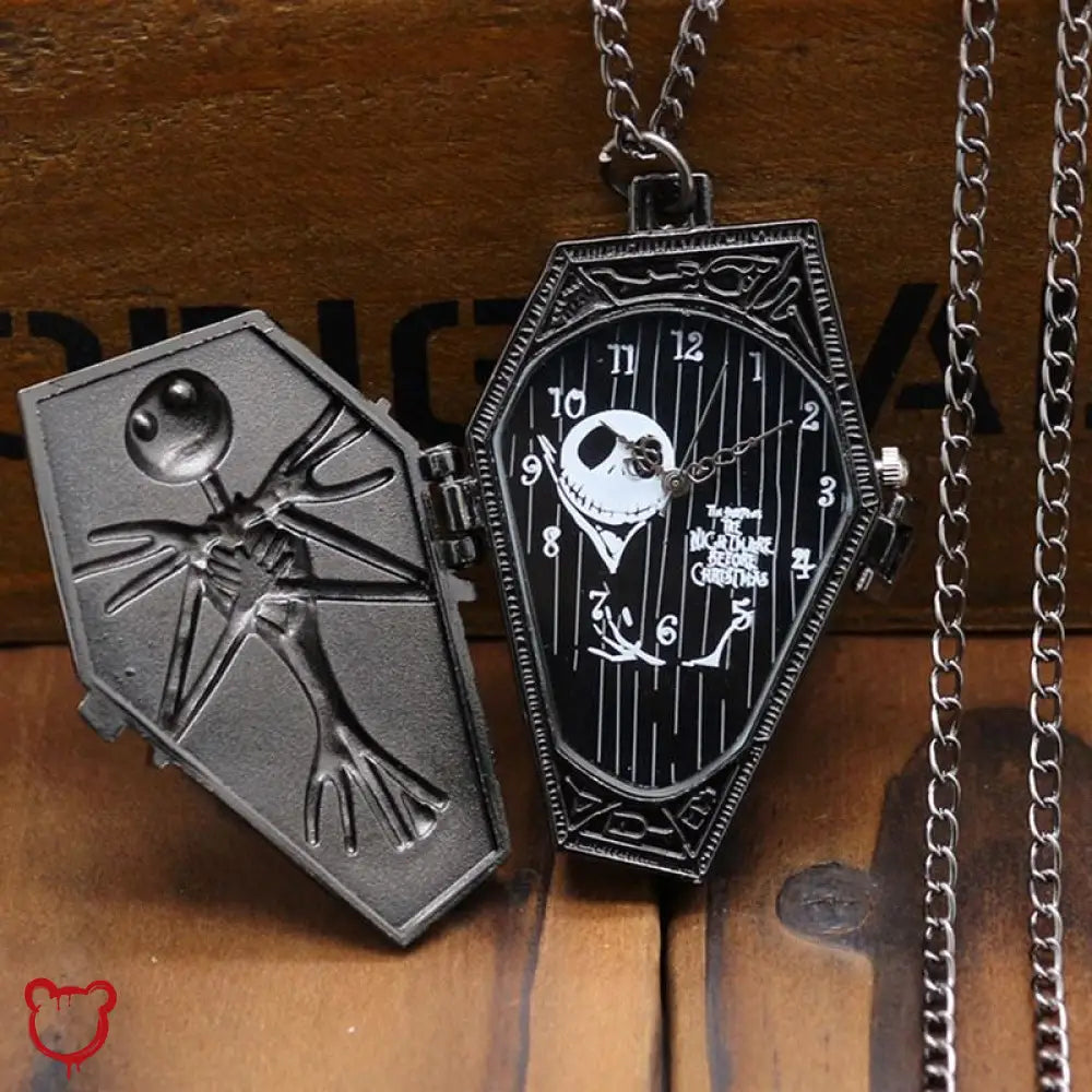 Jack Skellington Pocket Watch by The Cursed Closet