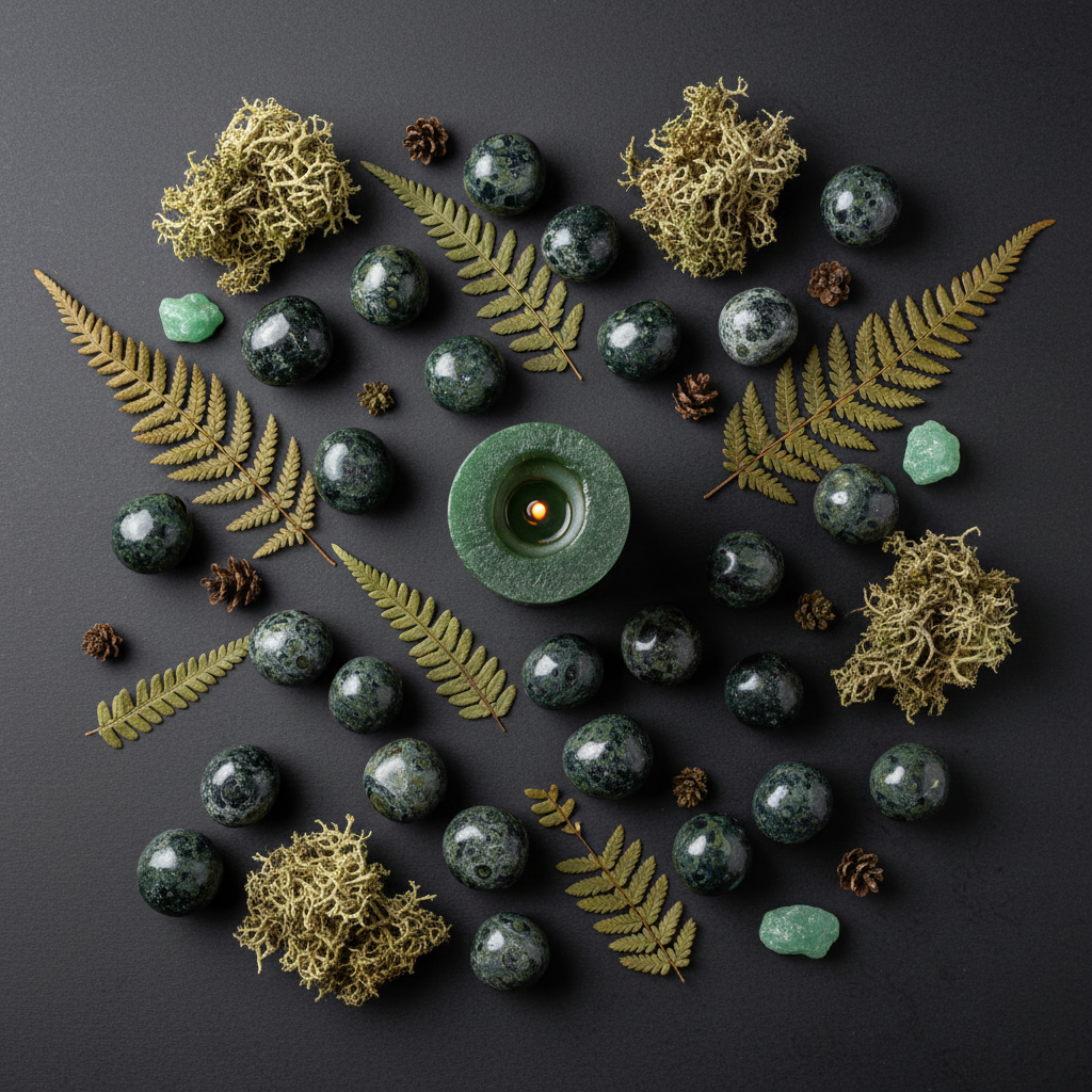 Kambaba Jasper Flat Lay