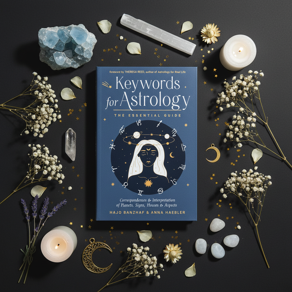 Keywords for Astrology Flat Lay