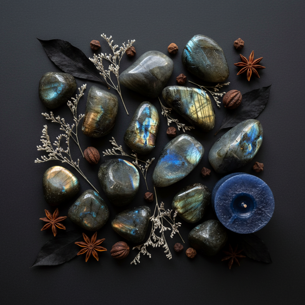 Labradorite Flat Lay