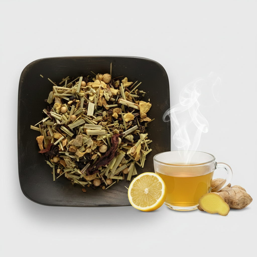 Lemon Ginger Tea Hero