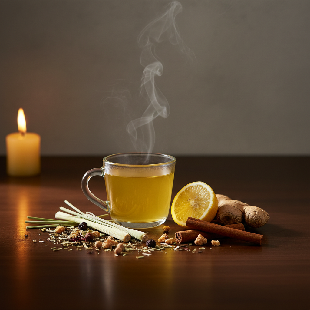 Lemon Ginger Tea Lifestyle