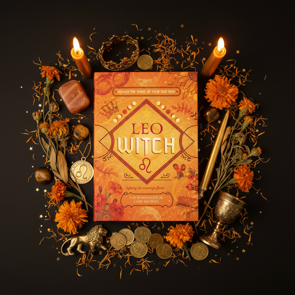 Leo Witch Flat Lay