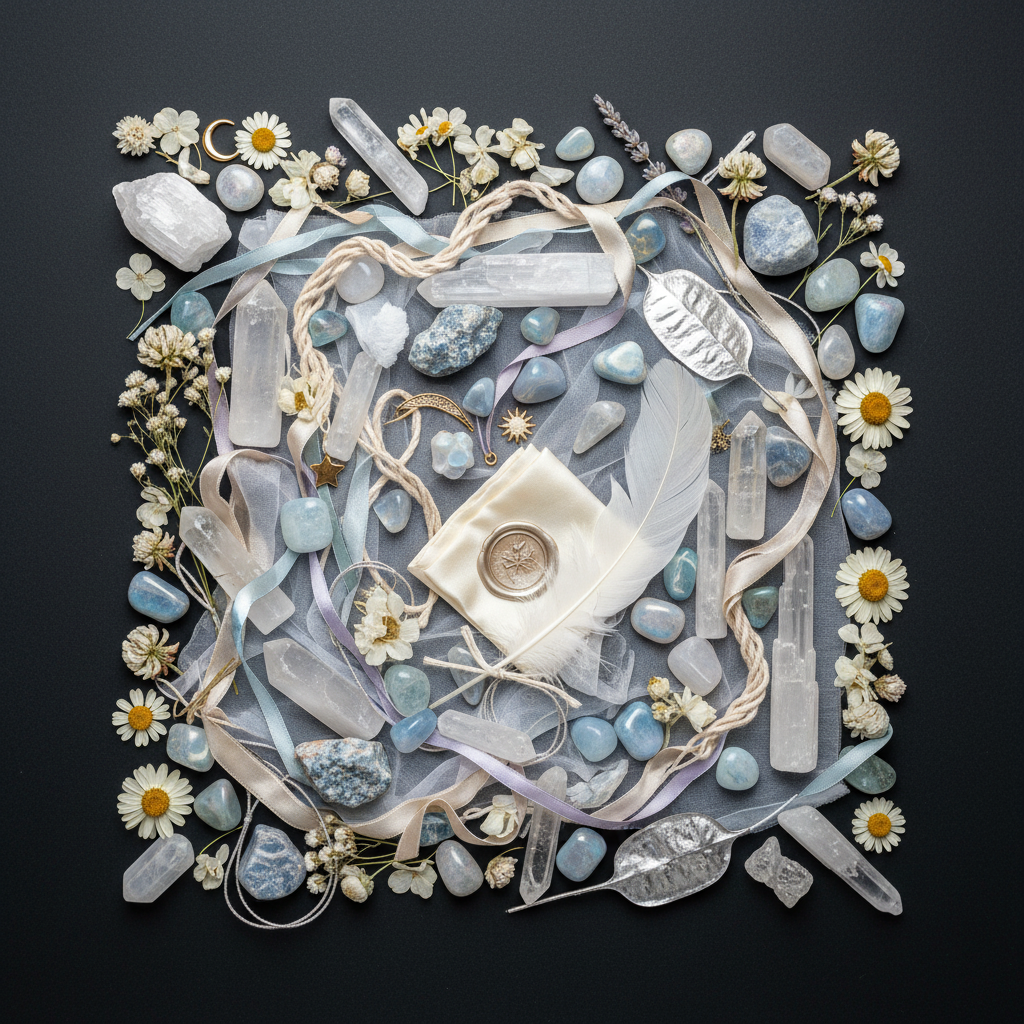 Lightworker Oracle Flat Lay