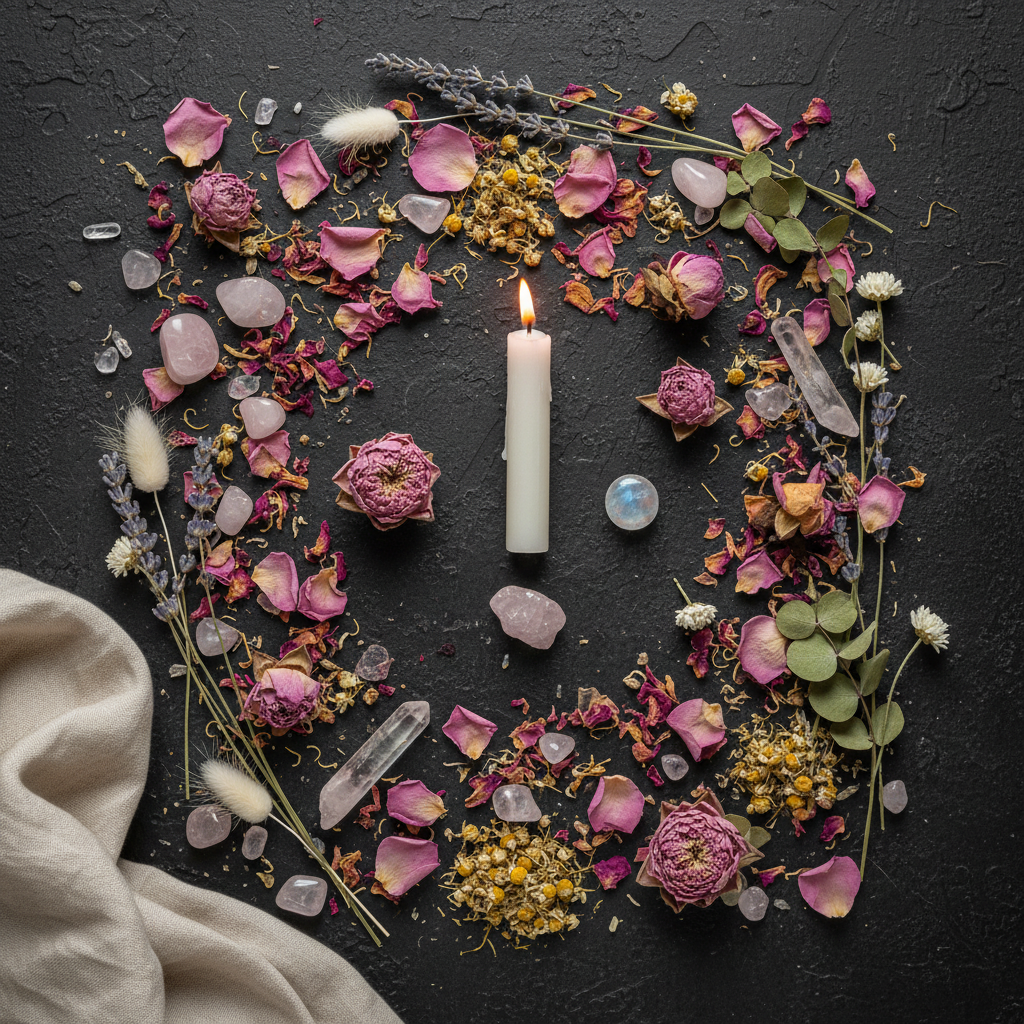 Little Book of Awakening Flat Lay