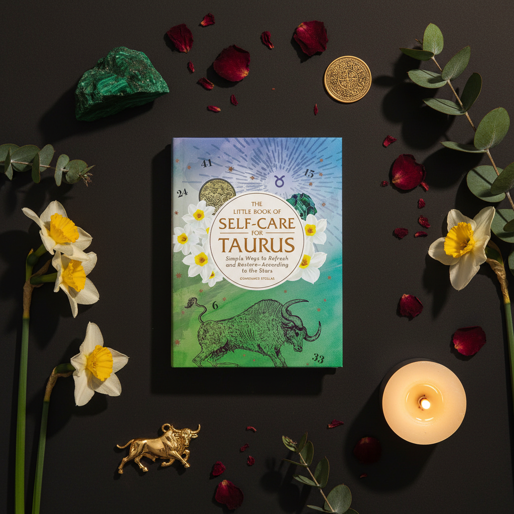 Little Book of Self-Care for Taurus Flat Lay