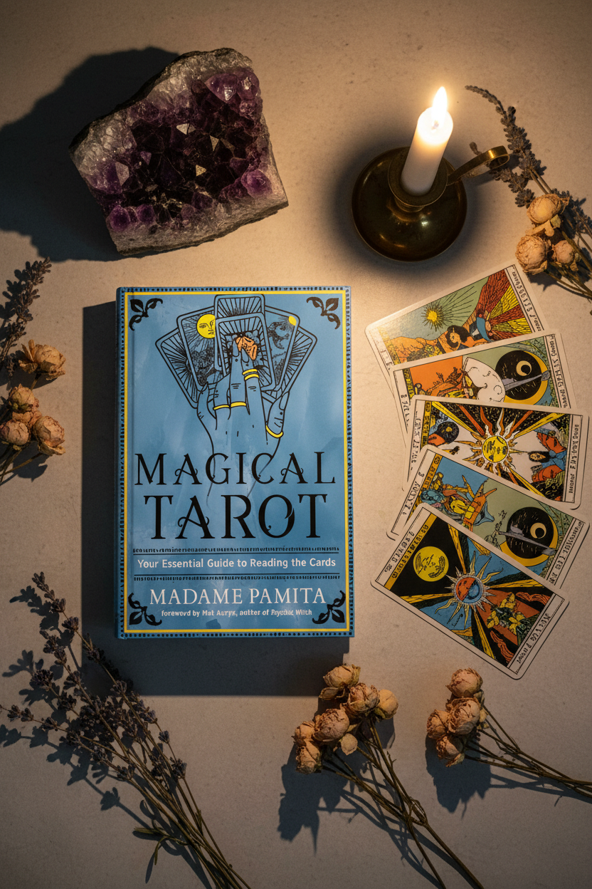 Magical Tarot Flat Lay