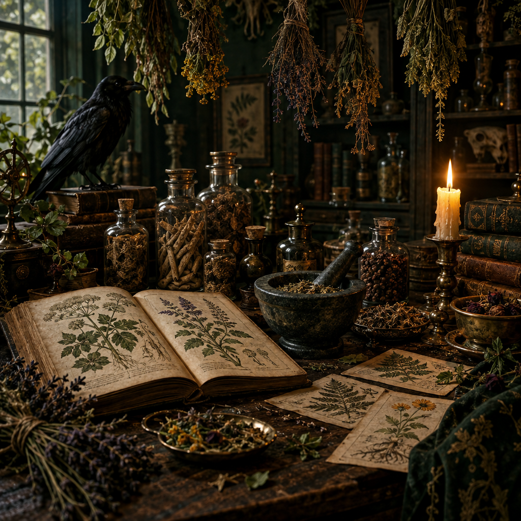 Magickal Botanical Oracle Lifestyle Shot