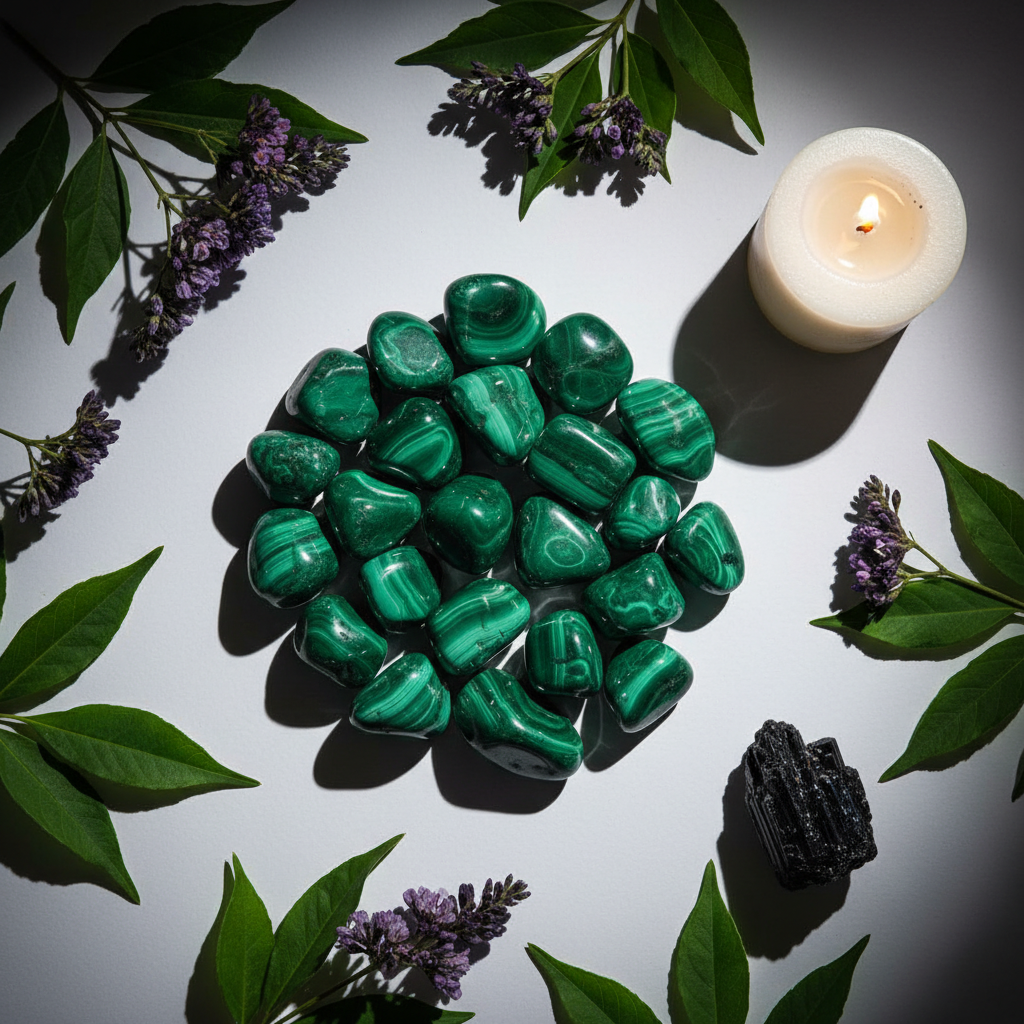 Malachite Flat Lay