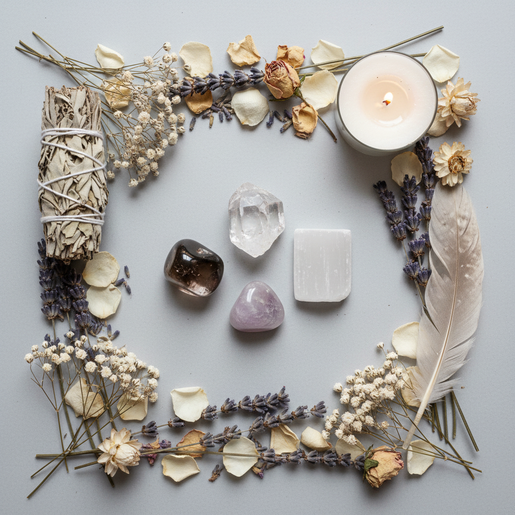Meditation Flat Lay