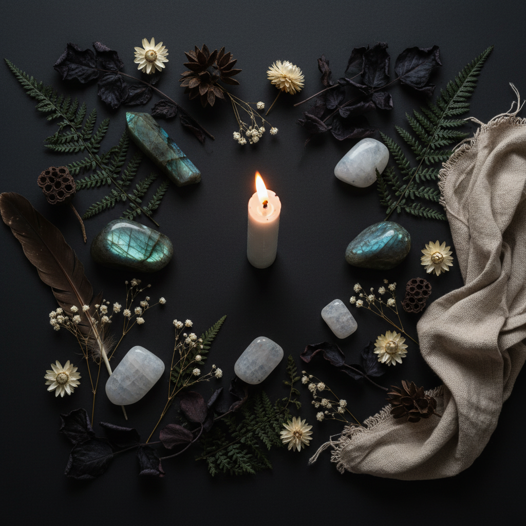 Meister Eckhart Darkness & Light Flat Lay