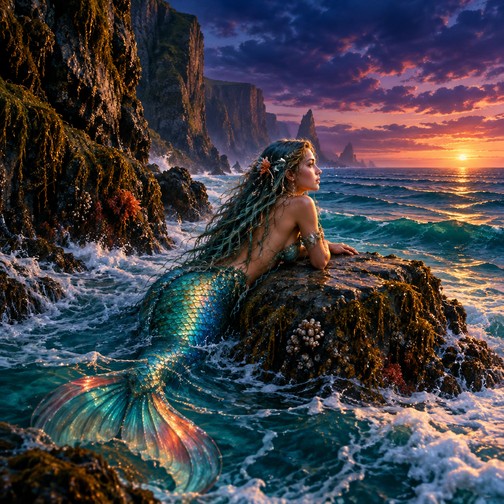 Mermaids Oracle Lifestyle - Coastal Version