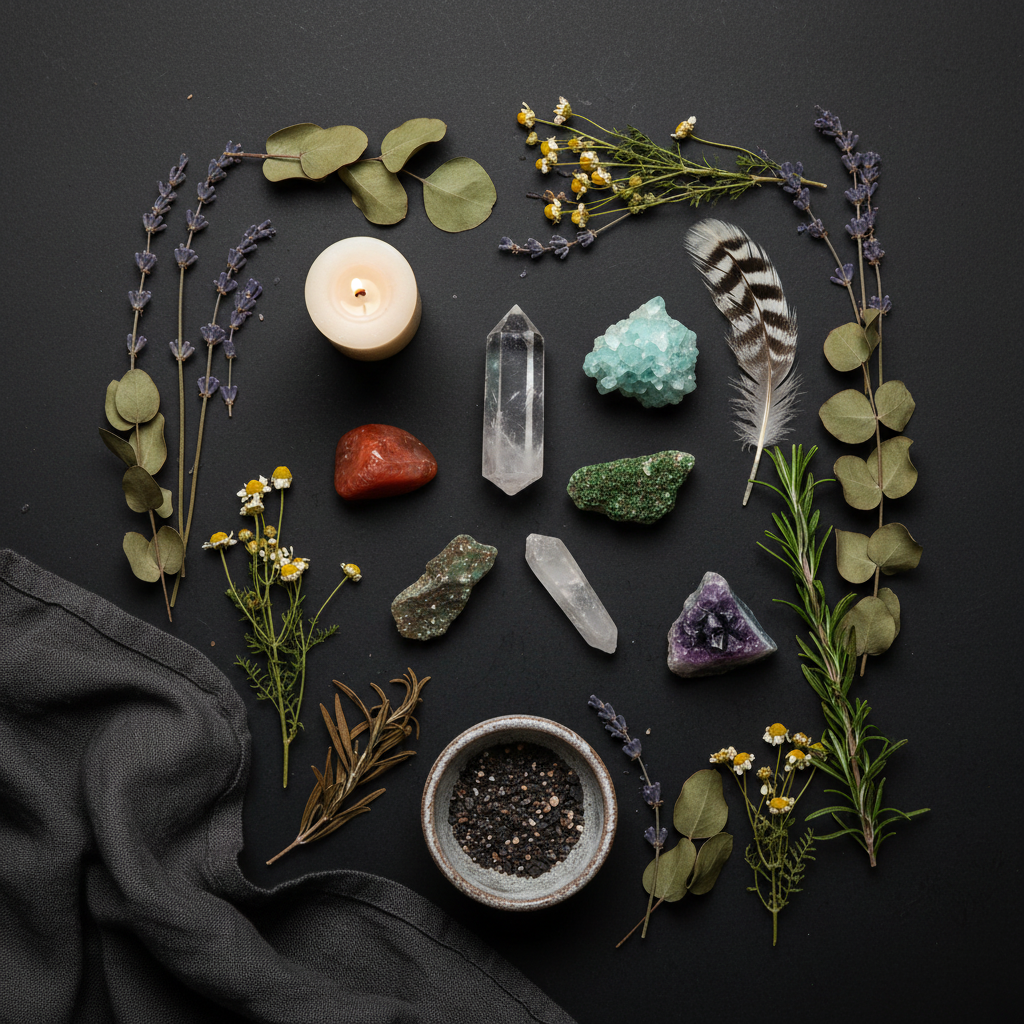 Missing Element Hidden Strength Flat Lay