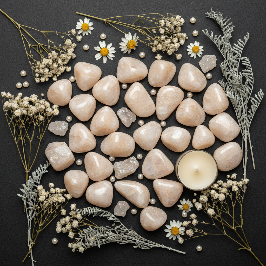 Moonstone Flat Lay