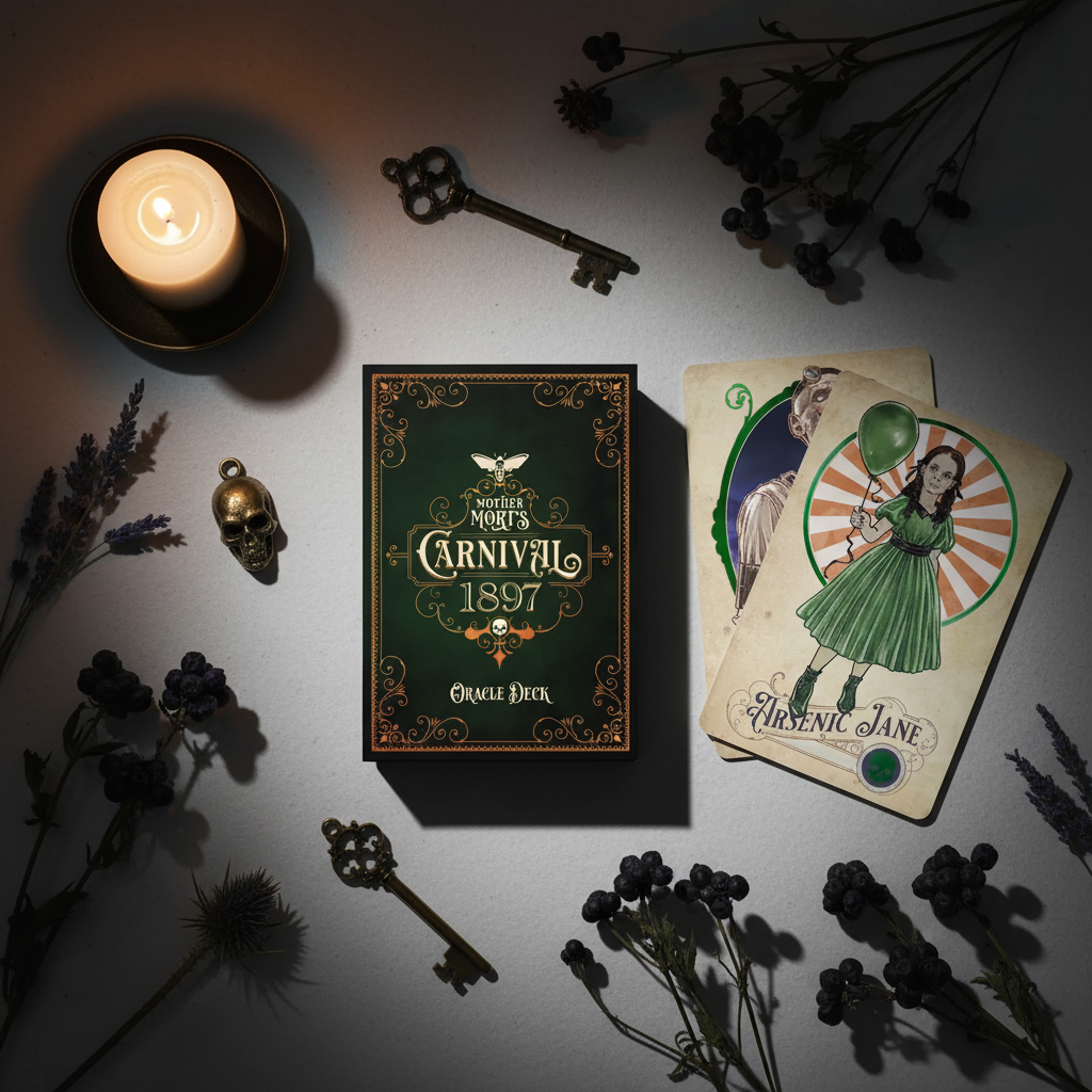 Mother Mort's Carnival 1897 Flat Lay