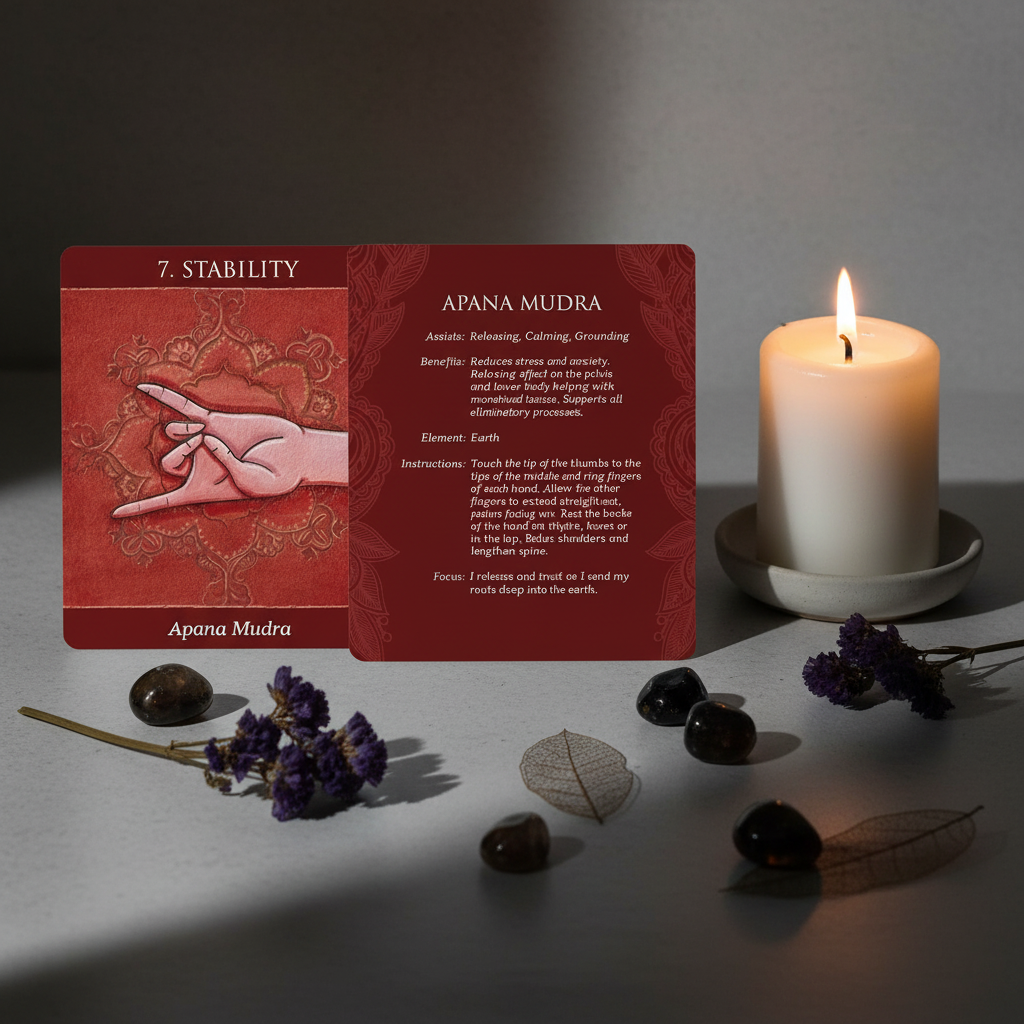 Mudras Cards Lifestyle