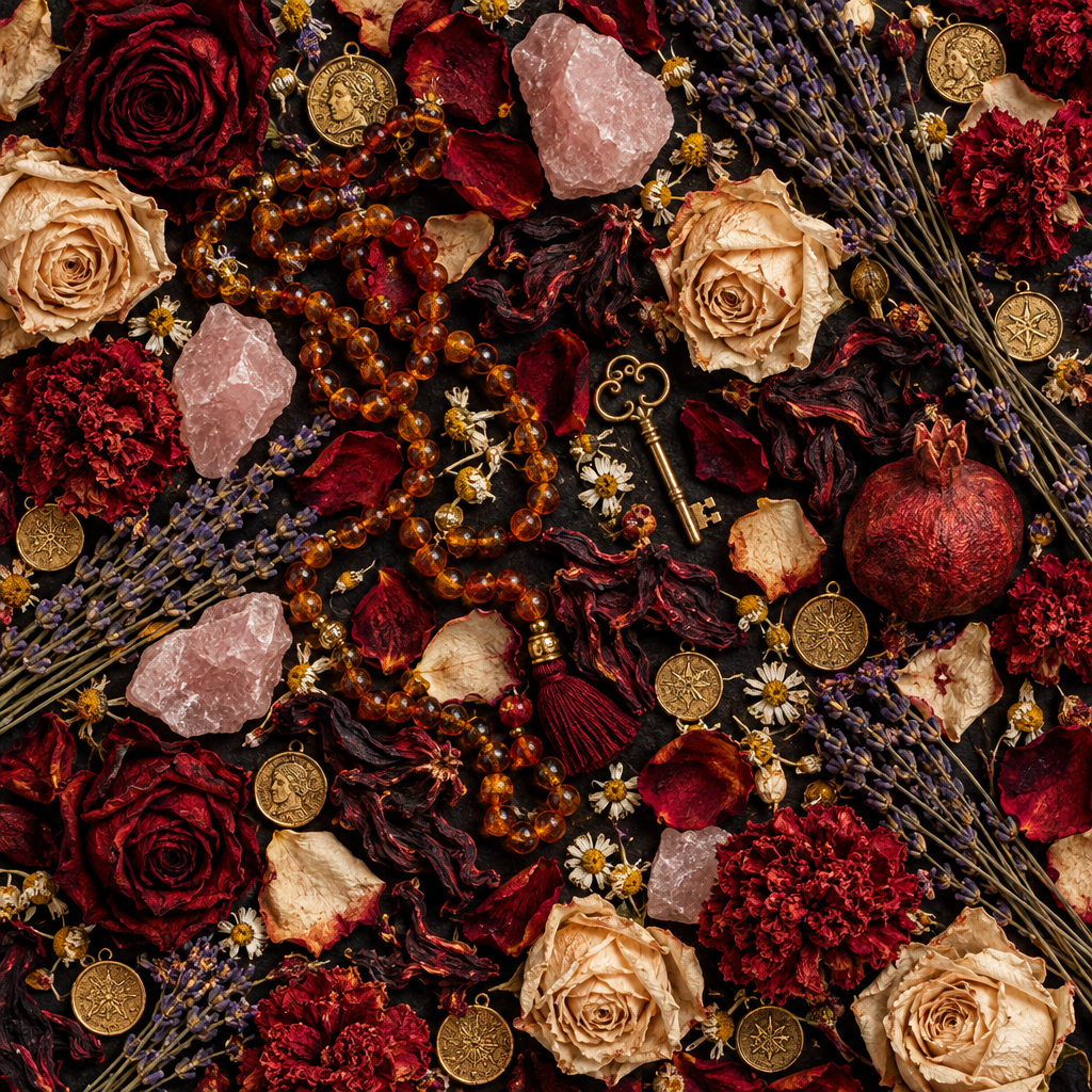 Mystique of Magdalene Flat Lay
