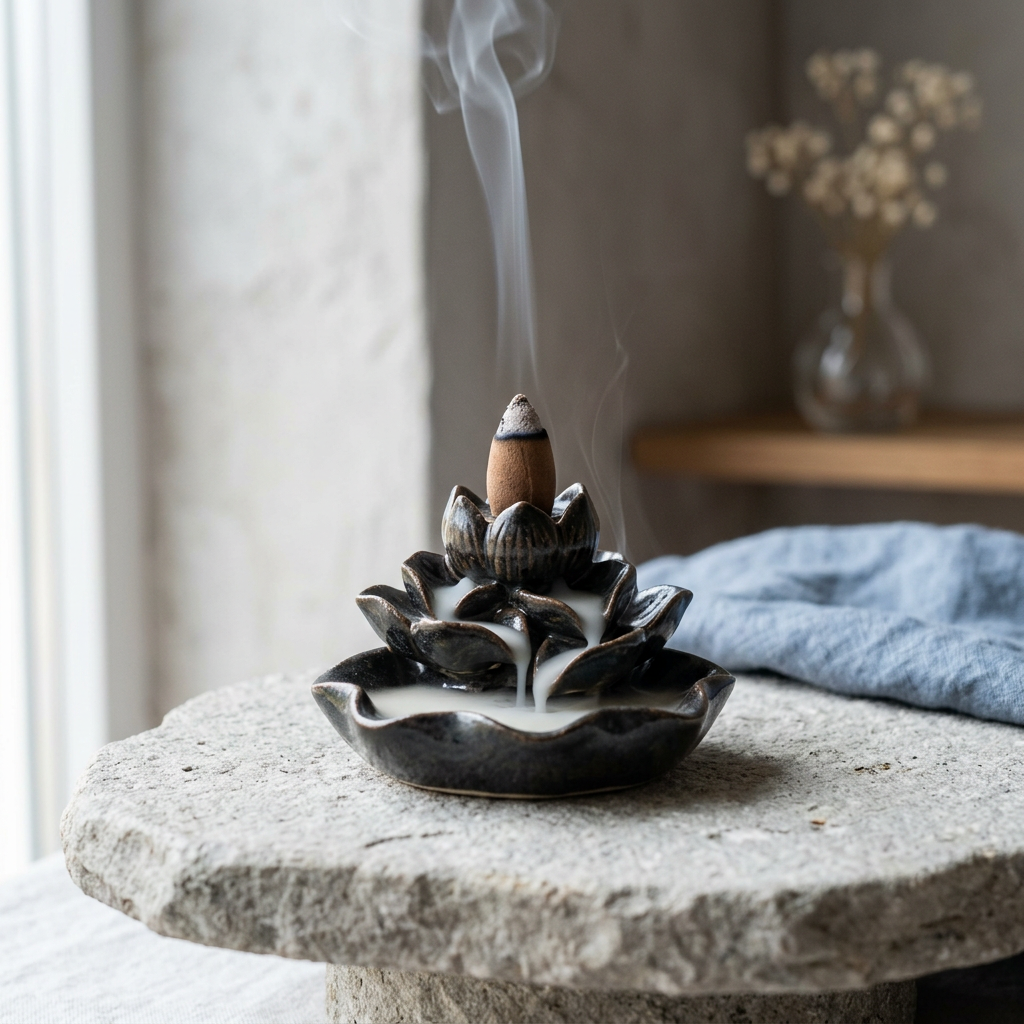 Nag Champa backflow burner lifestyle