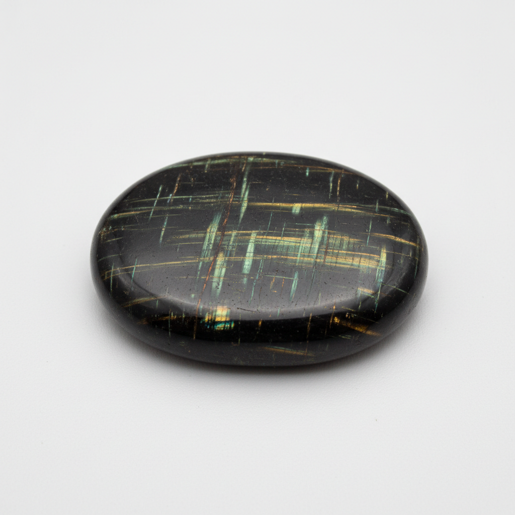 Nuummite Palm Stone v2