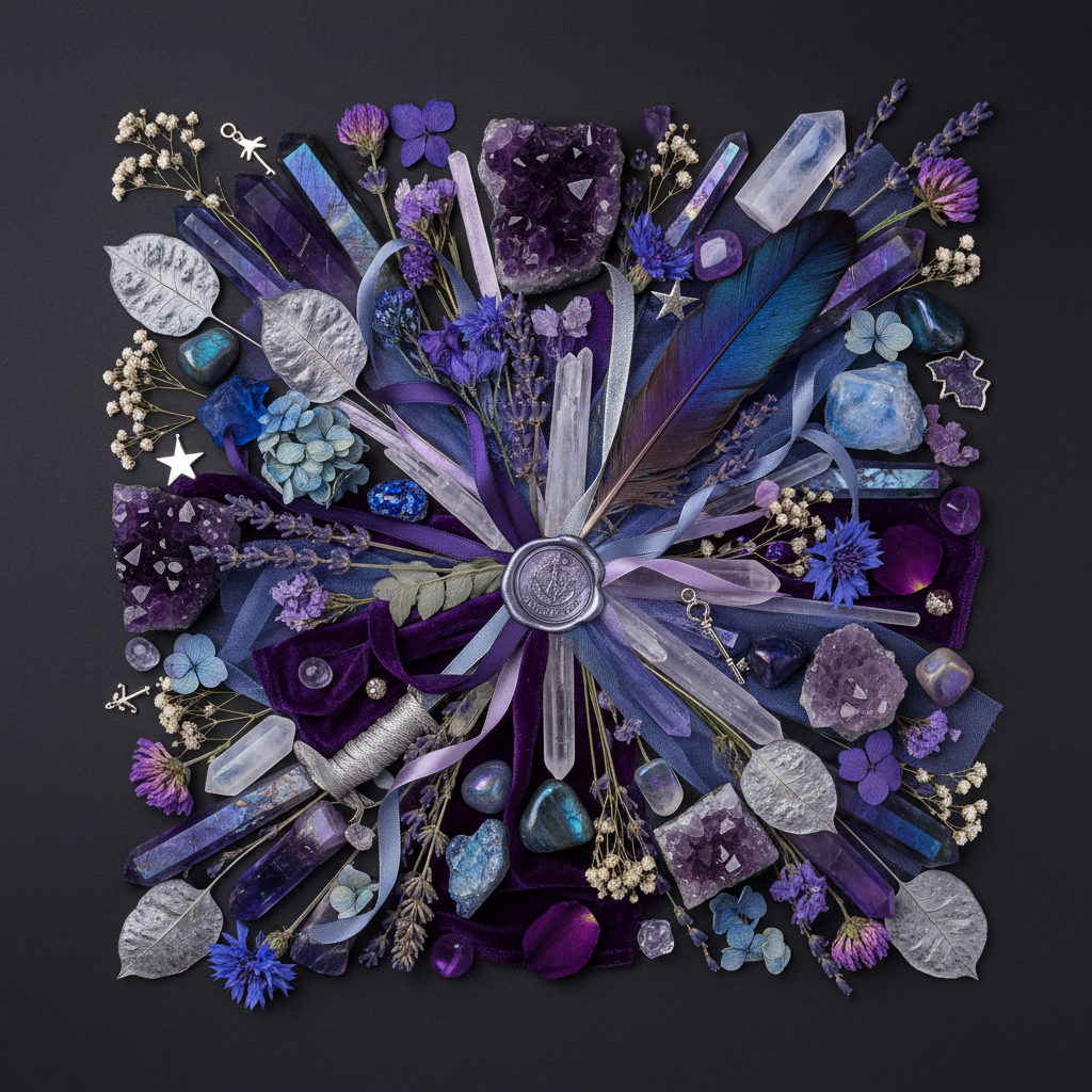 Oracle Hidden Worlds Flat Lay