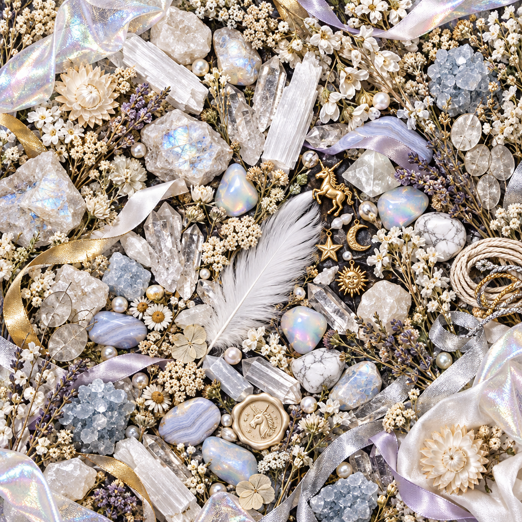 Oracle of the Unicorns Flat Lay
