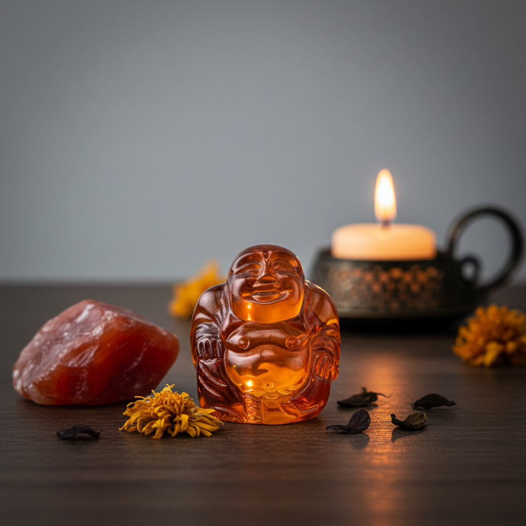 Orange Buddha