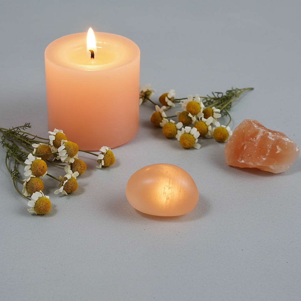 Orange Selenite Lifestyle