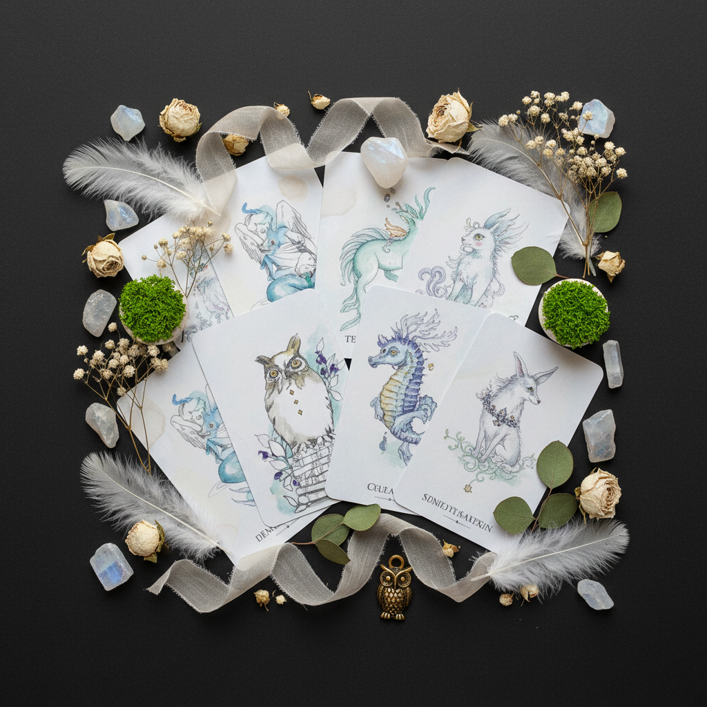 Otherkin Tarot Flat Lay