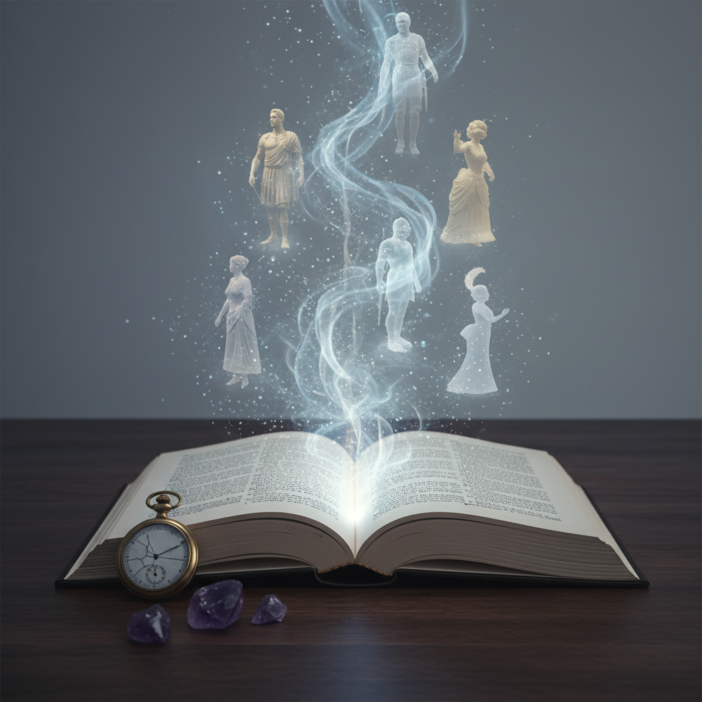 Past Lives Lifestyle - Plain Pages with Souls
