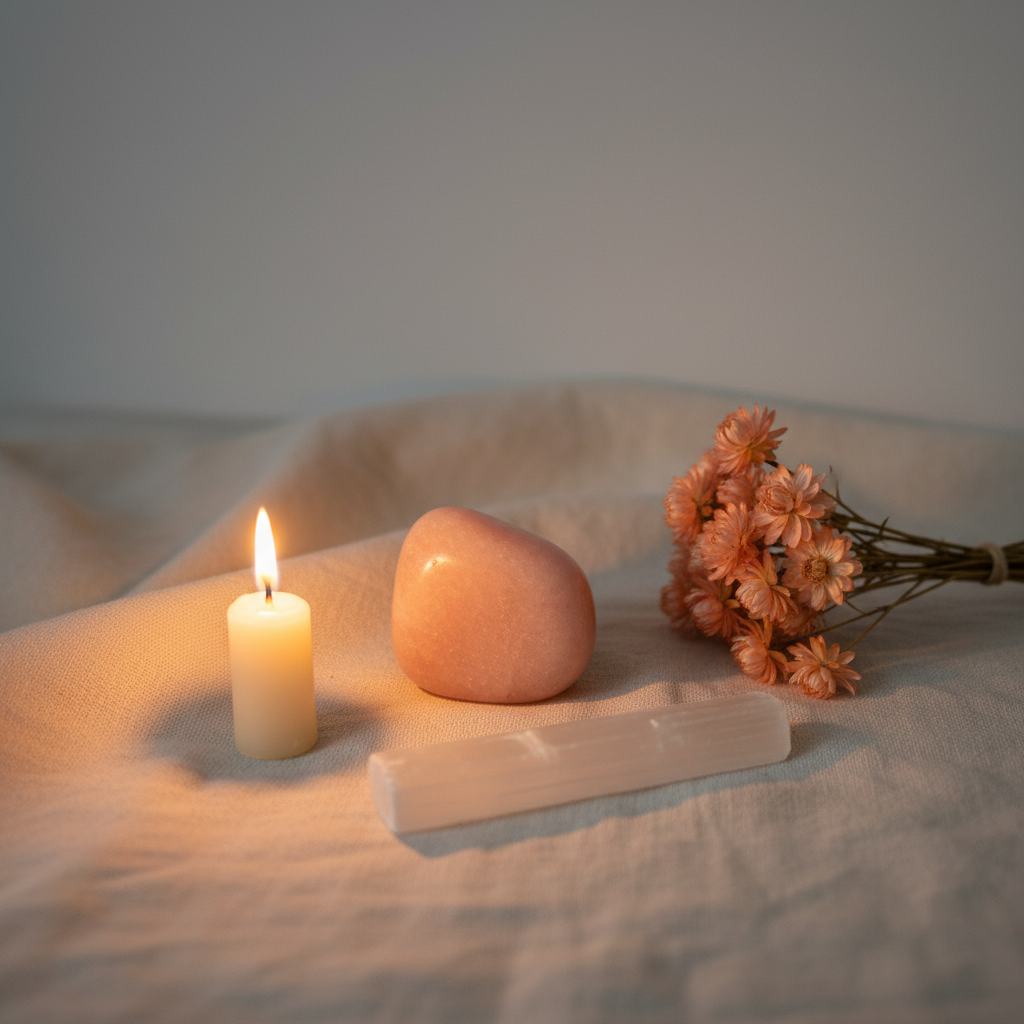 Peach Moonstone Lifestyle