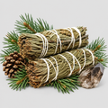 Pine smudge stick hero