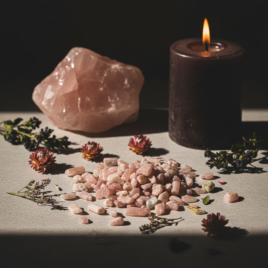 Pink Tourmaline Chips Lifestyle