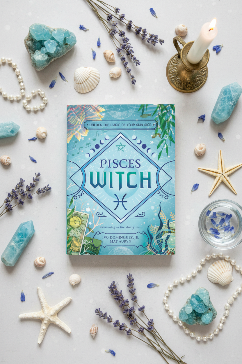 Pisces Witch Flat Lay