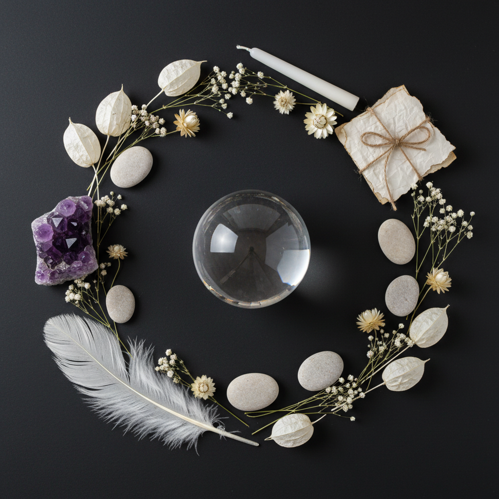Psychic Development for Beginners - Flat Lay