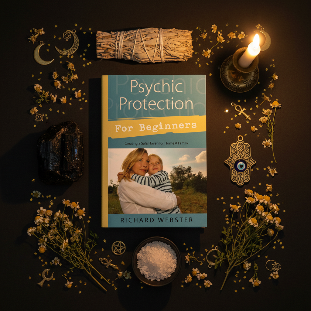 Psychic Protection for Beginners Flat Lay