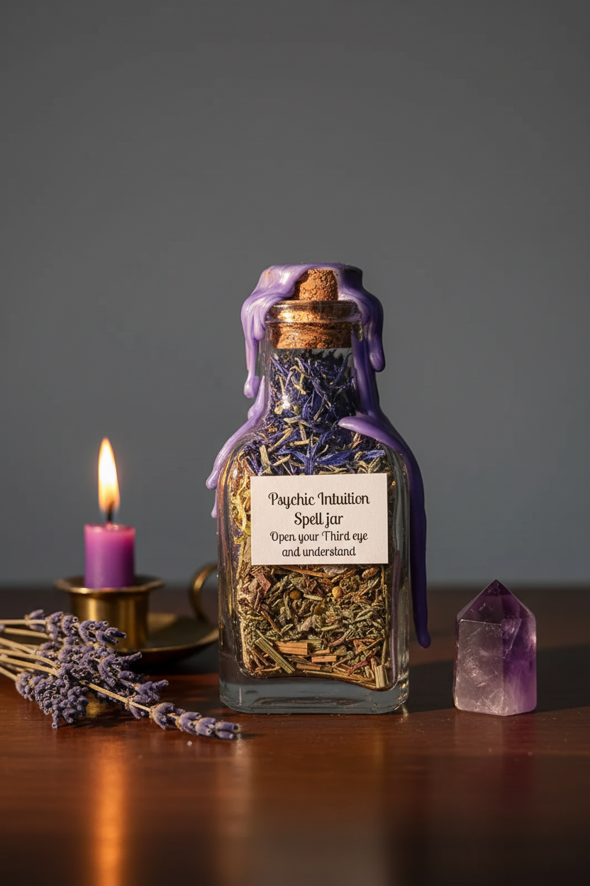 Psychic Spell Jar Hero