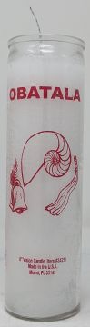 Obatala 7 Day Orisha Candle | Purity, Peace & Divine Wisdom