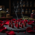 Red Rose Incense Cones