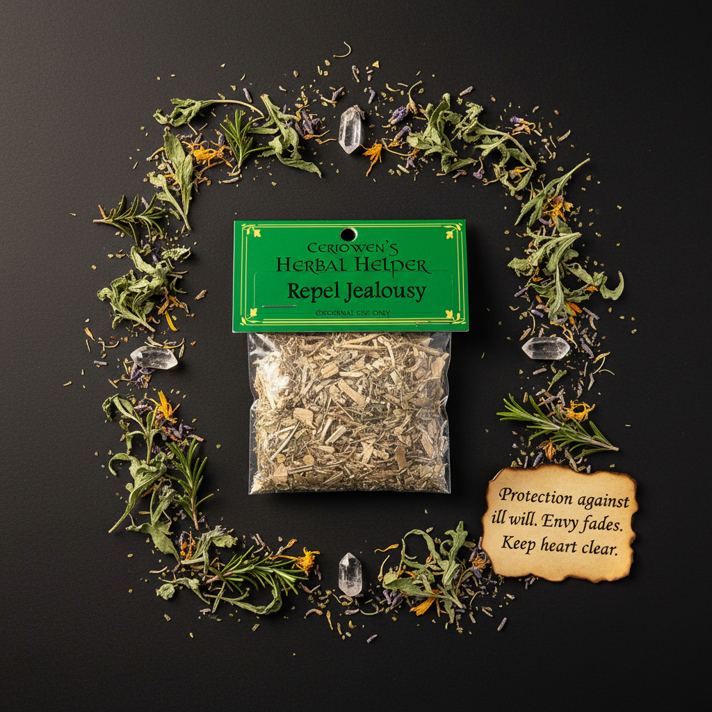 Repel Jealousy Flat Lay