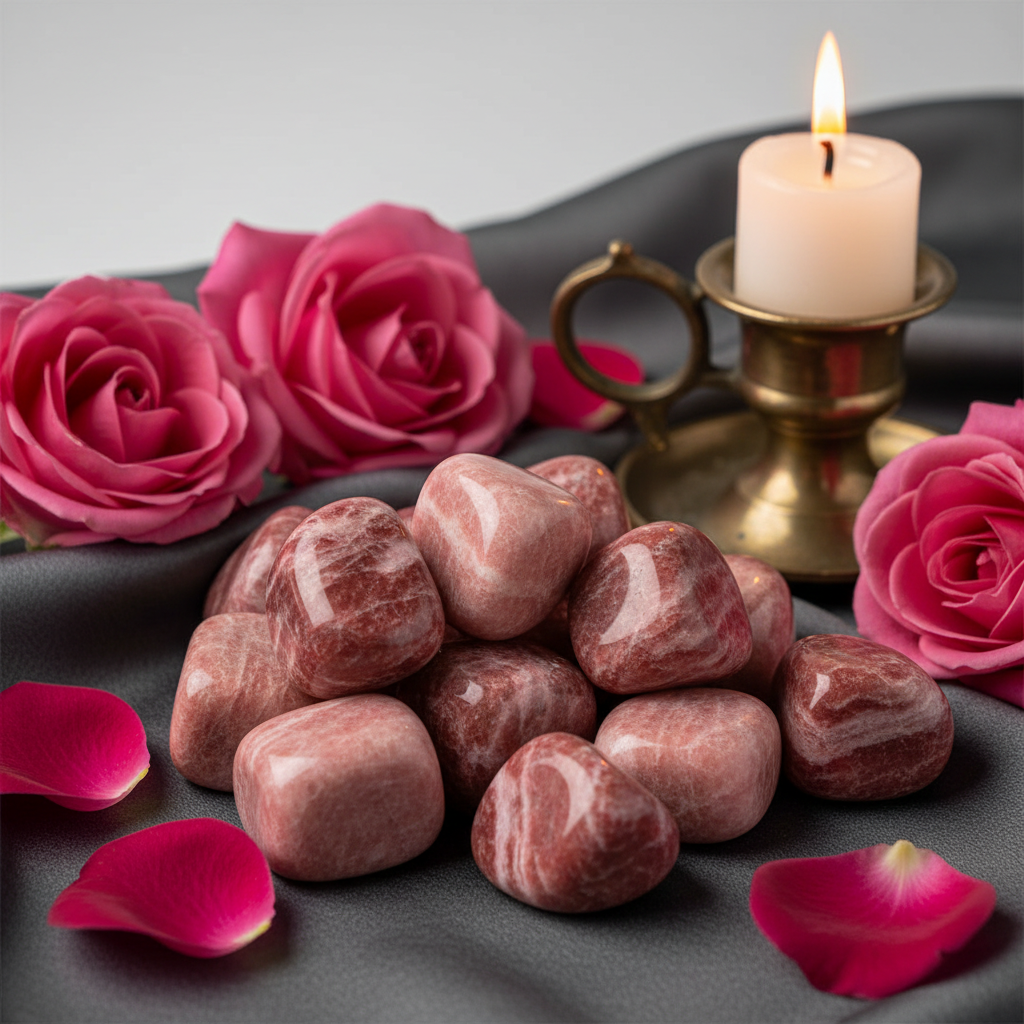 Rhodochrosite Cluster Hero