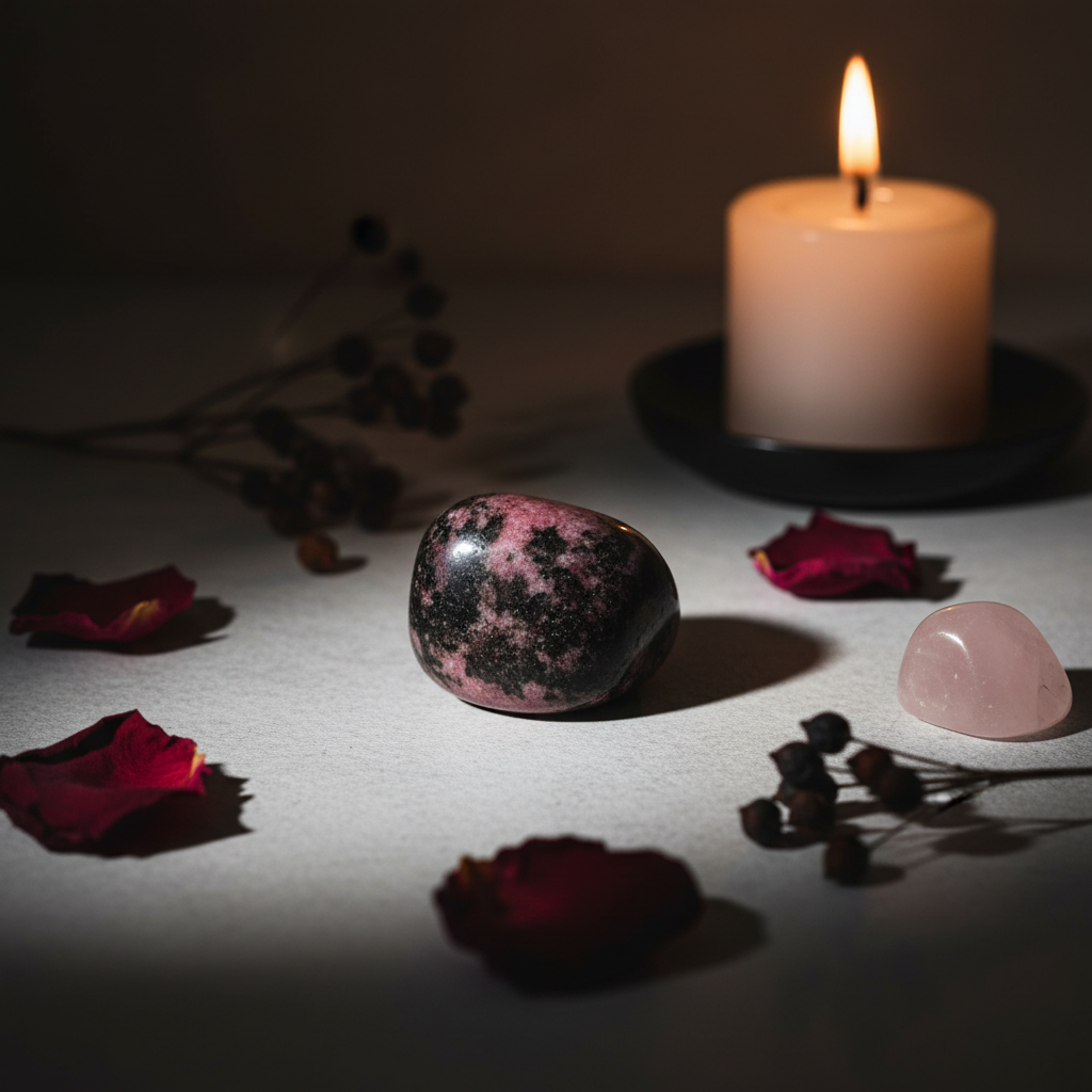 Rhodonite Single Stone Lifestyle