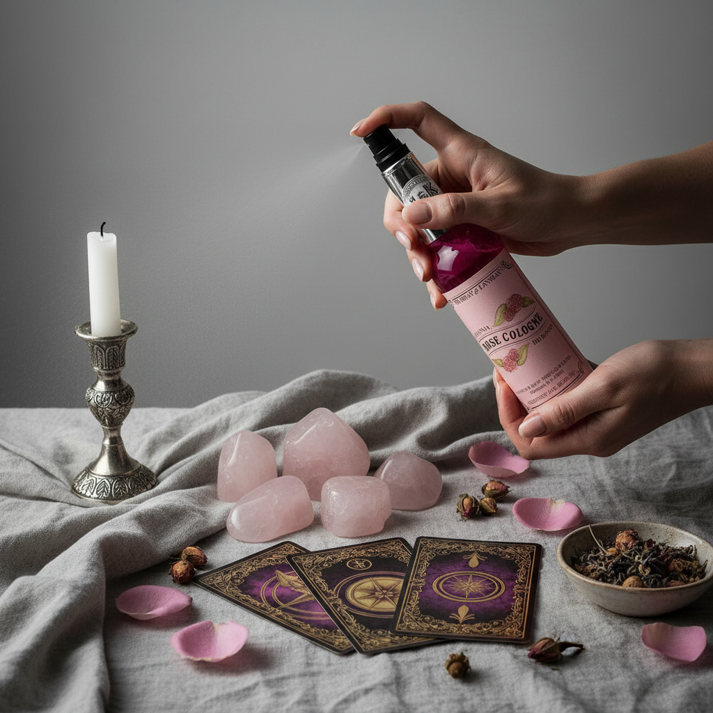 Rose Cologne Lifestyle Shot