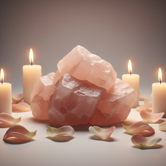 Rose Quartz Cluster Hero