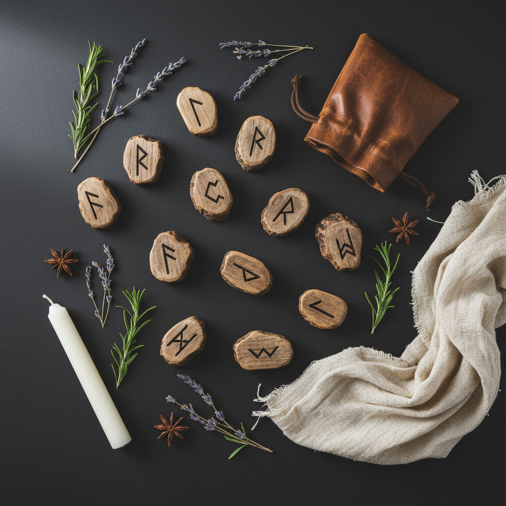 Runes for Beginners - Flat Lay Corrected
