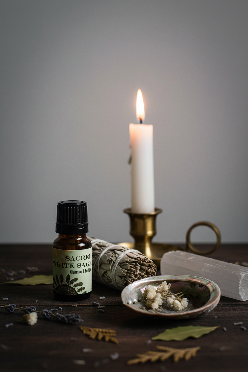 Sacred White Sage Oil Lifestyle