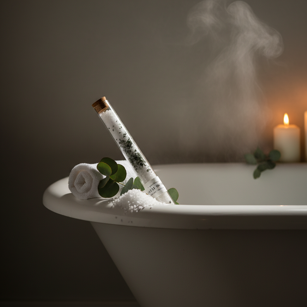 Sea Salt Eucalyptus Bath Soak Lifestyle