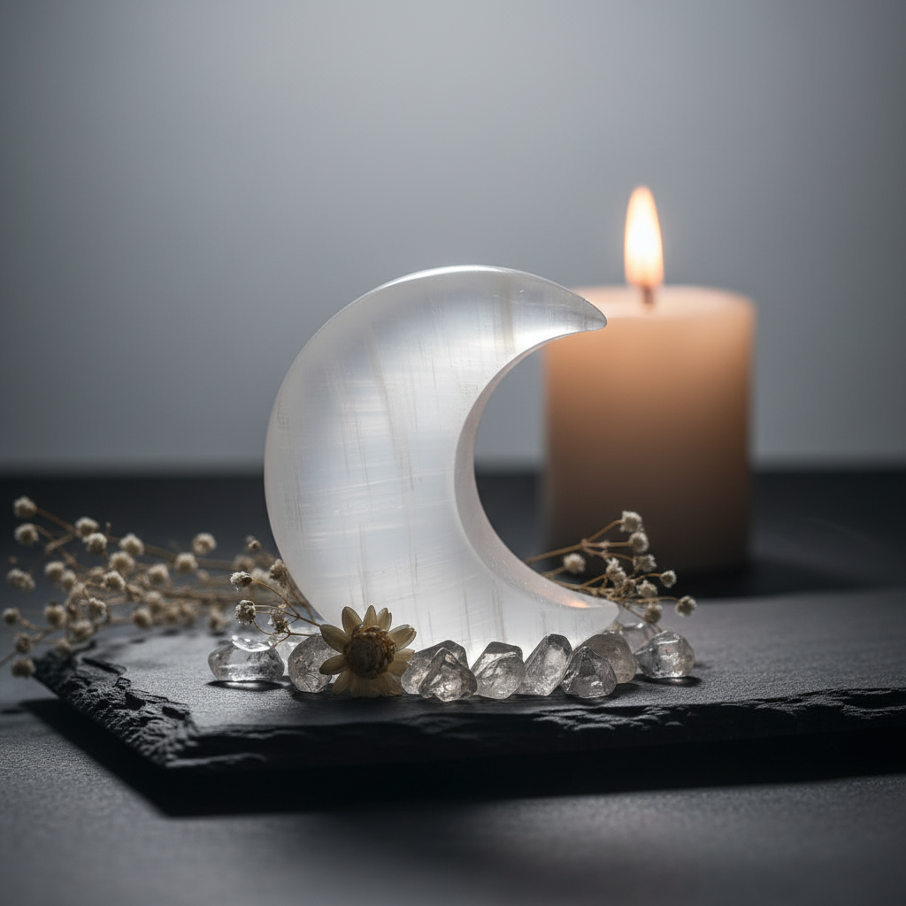Selenite Moon Lifestyle