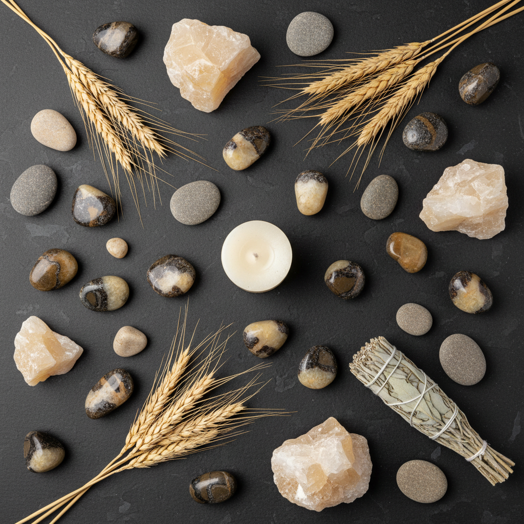 Septarian Flat Lay