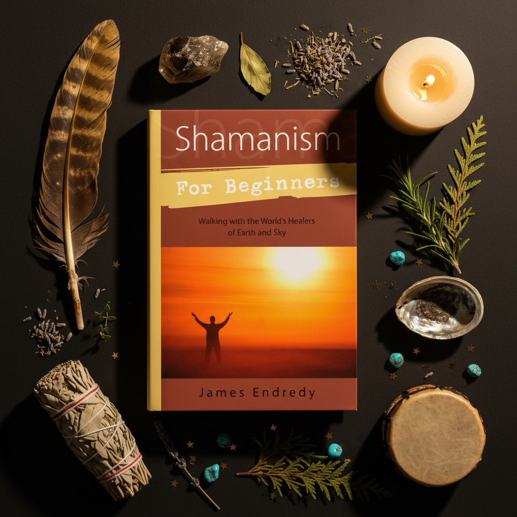 Shamanism for Beginners Flat Lay