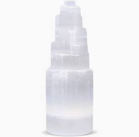 Selenite Small Tower | Cleansing & Clarity Crystal